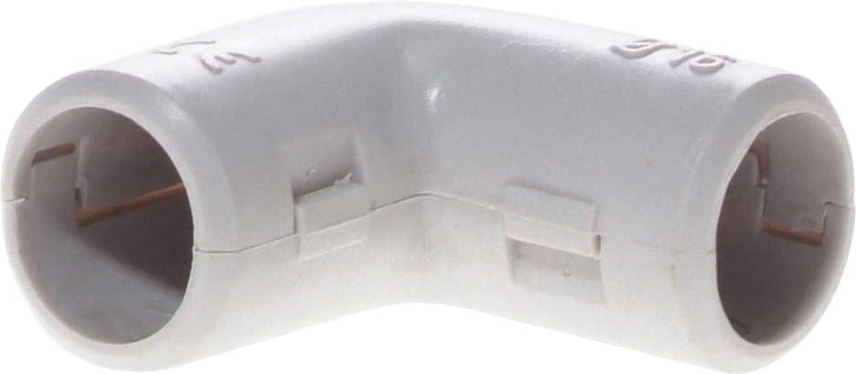 Coude Ø16mm gris (étiquette unitaire)