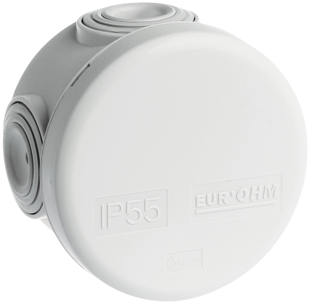 Bte IP55 ronde Ø60x40 - 960° (étiquette unitaire)