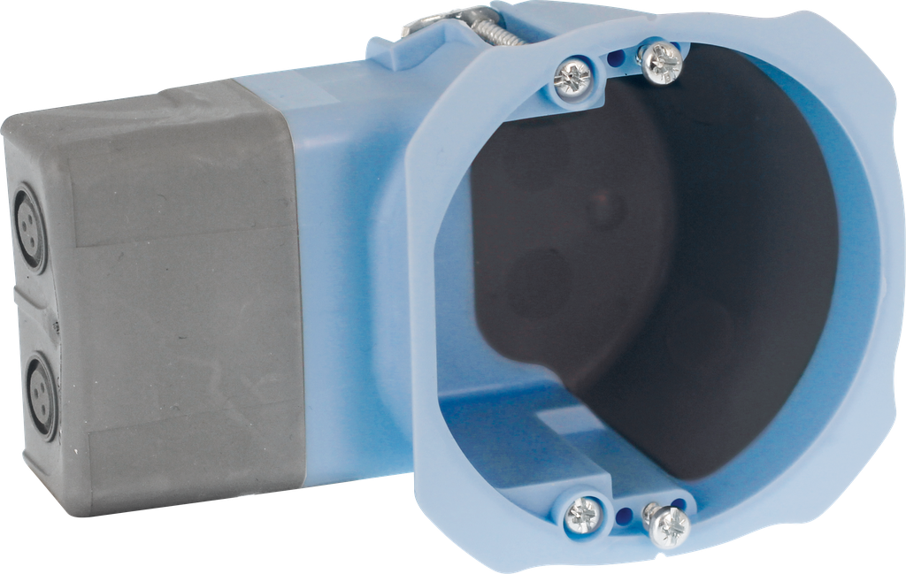 Boite placo 1 poste p40 pour micromodules (étiquette unitaire)