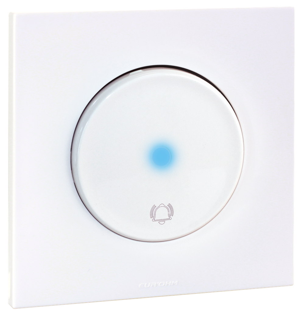 SQUARE - BP lumineux carillon + plaque+ griffes - BLC