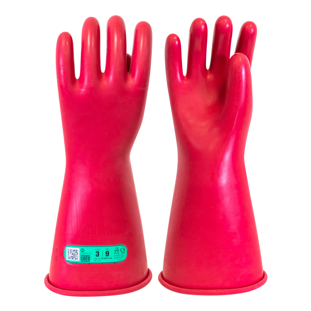 gants isolants cei classe 3 taille 10 rouge