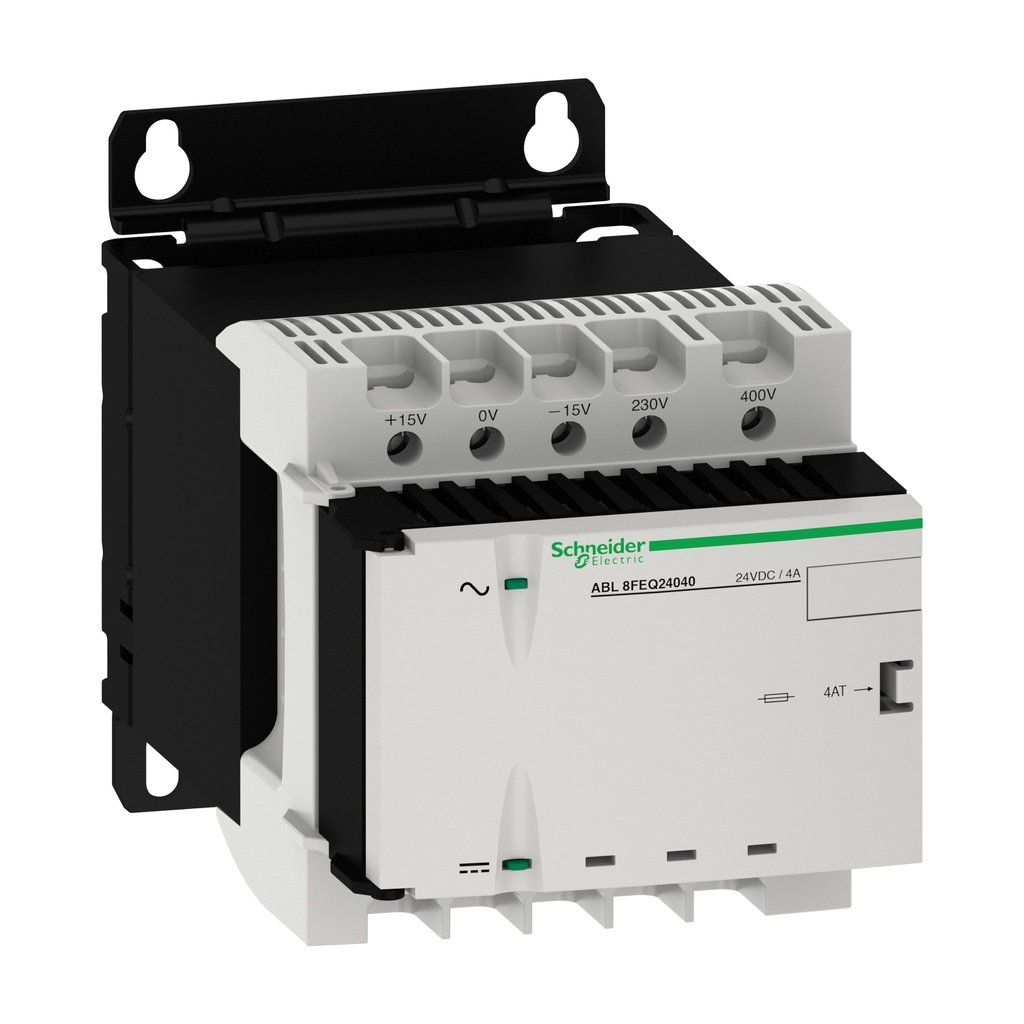 Phaseo - alimentation filtrée et rectifiée - mono/biphasé - 400Vca - 24V - 4A