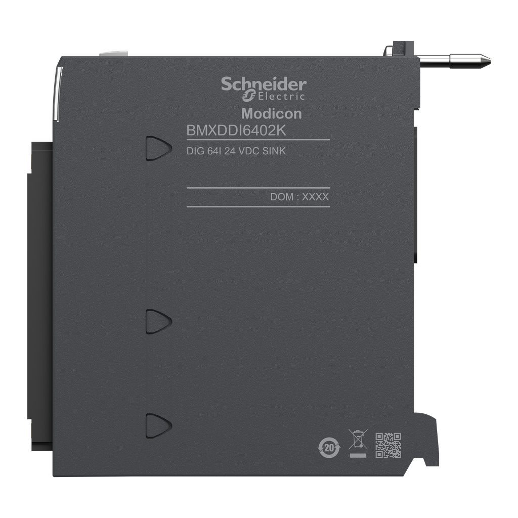 Modicon X80 - module 64 entrées TOR - 24Vcc