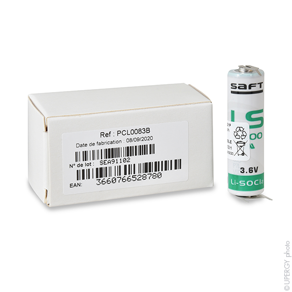 Pile(s) Pile lithium LS14500-3PFRP AA 3.6V 2.6Ah 3PFR