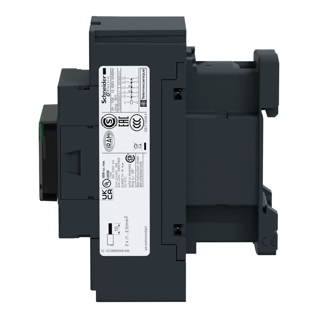 TeSys CAD503 - contacteur - 5F+0O - instantané - 10A - 24Vcc