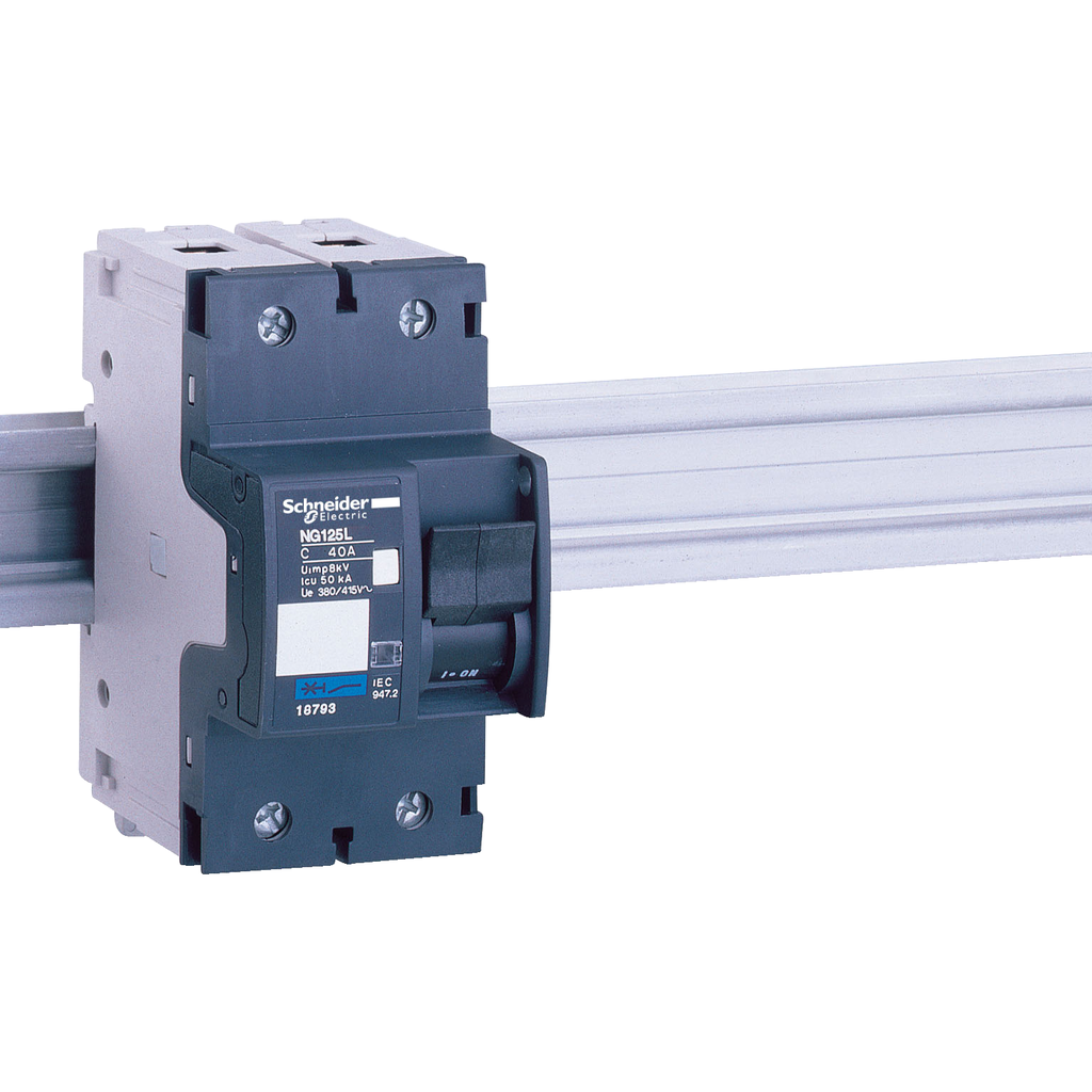 disjoncteur modulaire Multi 9 NG125L 2 poles 63 A courbe B