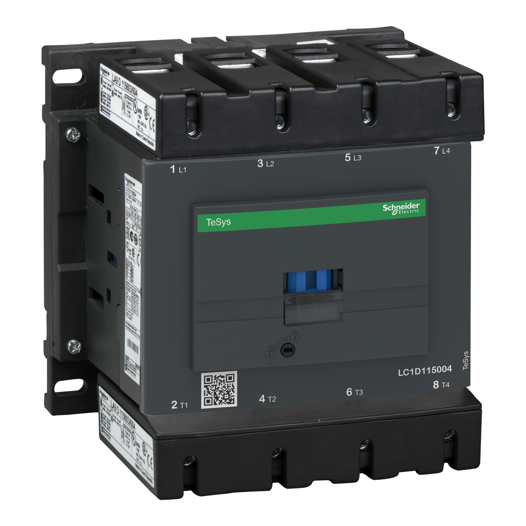 TeSys LC1D - contacteur - 4P - AC-1 440V - 200A - bobine 220Vca