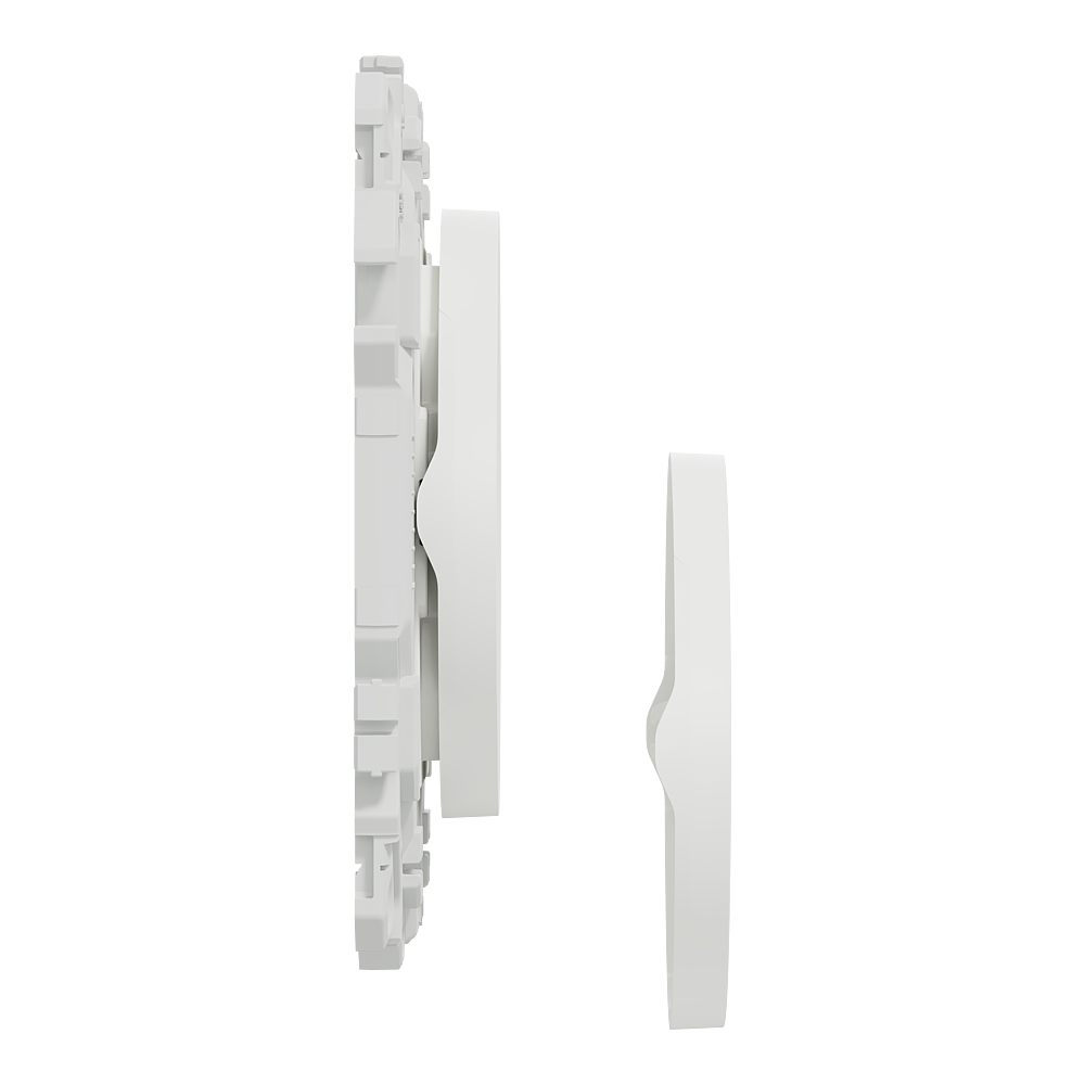 Wiser Odace - interrupteur centralisé sans fils 2 ou 4 boutons - blanc craie