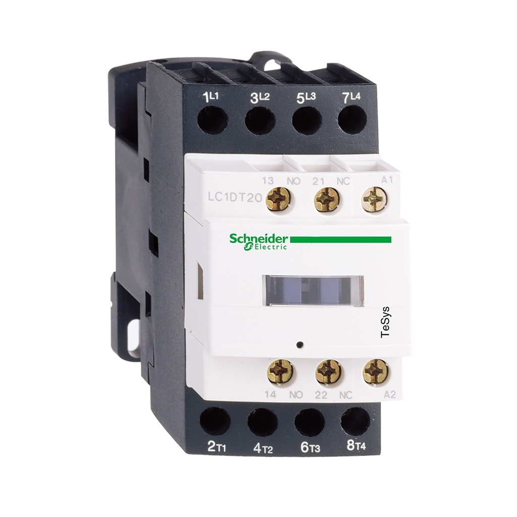 TeSys LC1D - contacteur - 4P (2F+2O) - AC-1 440V - 25A - bobine 12Vcc