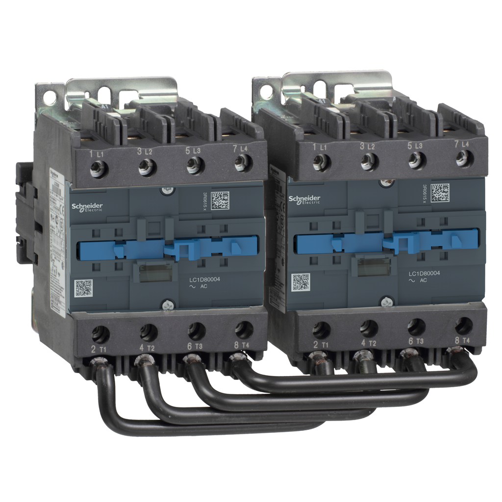 TeSys LC2D - contacteur inverseur - 4P - 4F - AC-1 440V - 125A - 230Vca 50/60Hz