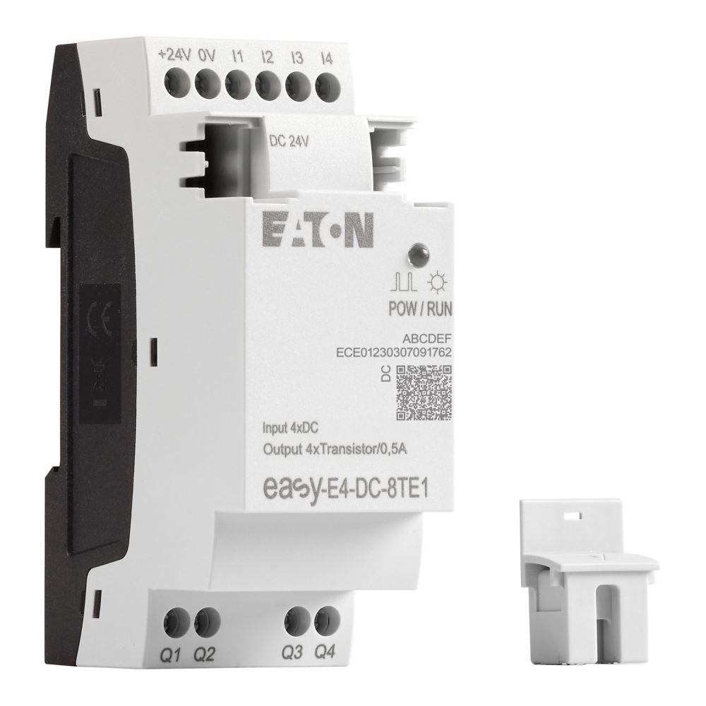 Extension E/S, 24 V DC, 4 entrées TOR, 4 sorties transistor
