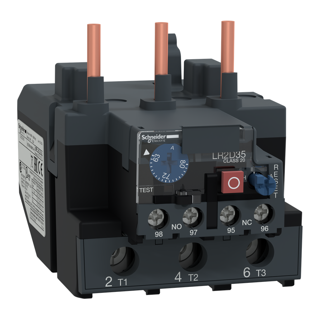 TeSys LRD - relais de protection thermique - 63..80 A - classe 20