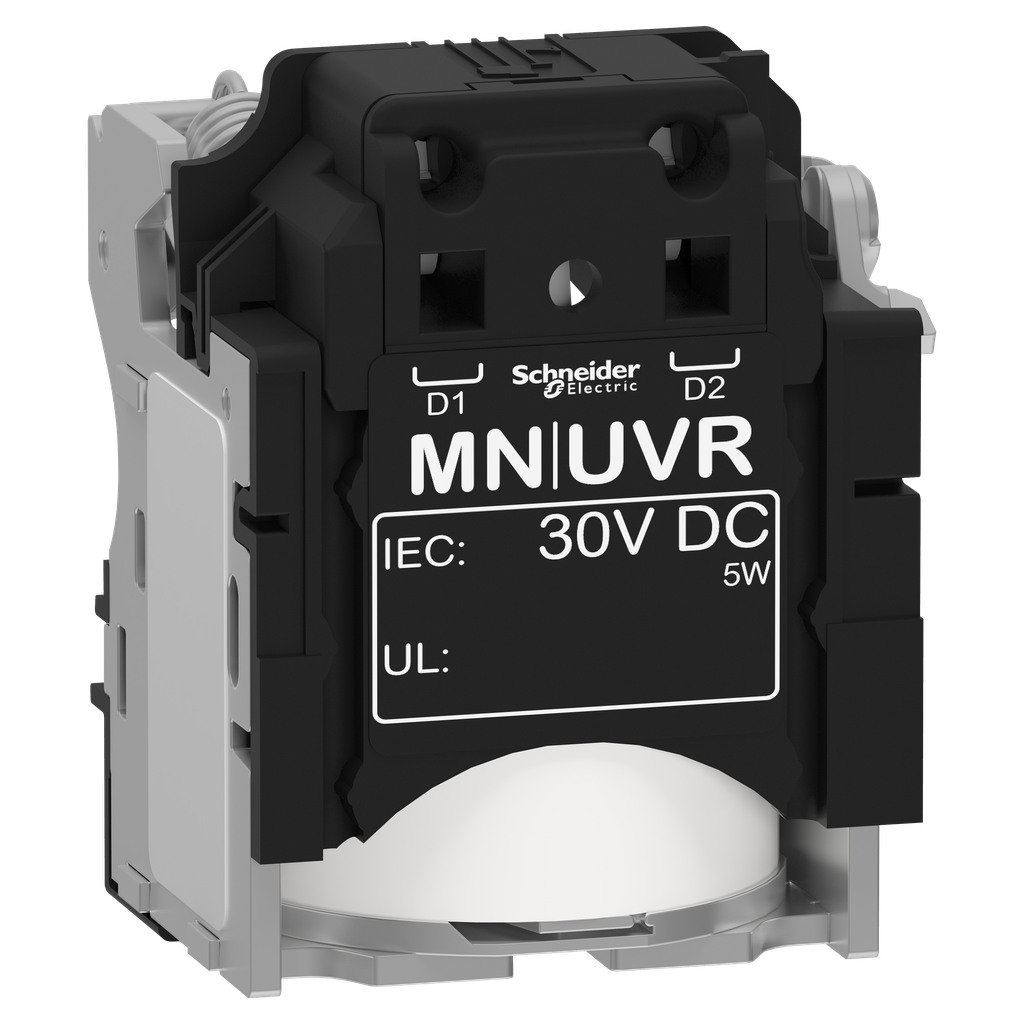 ComPacT NSX - Déclencheur voltmétrique MN - 30Vcc pour NSX100-630