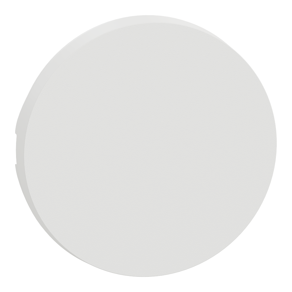 Odace - enjoliveur seul - pour va-et-vient ou poussoir - blanc craie