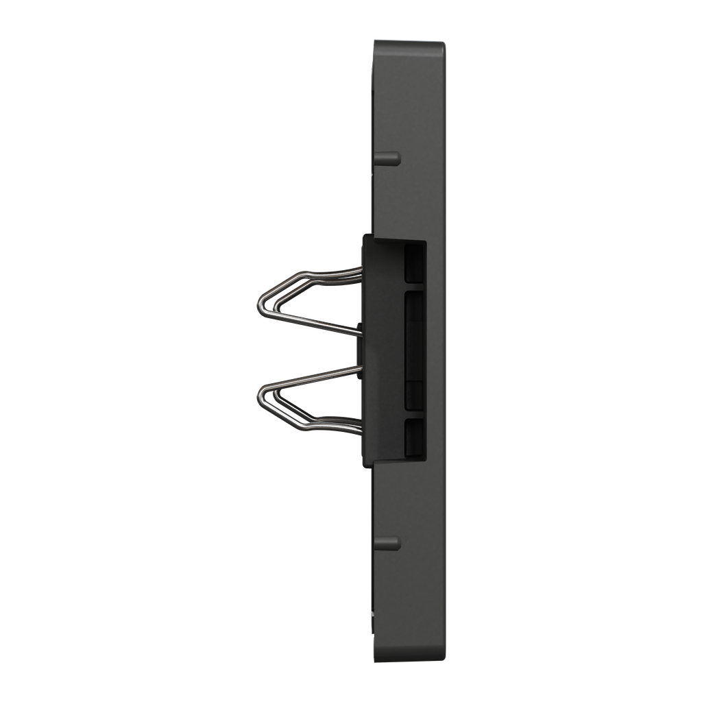 D-Life - enjoliveur prise double RJ45 S-One - porte-étiquette - anthracite