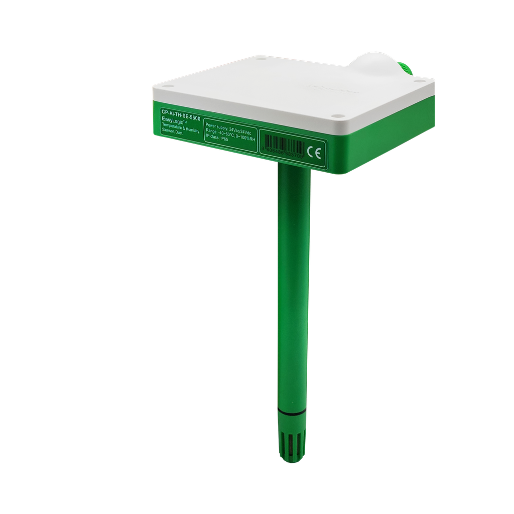 EasyLogic Capteur de gaine analogique Température PT1000 rtd + hygrométrie 2%