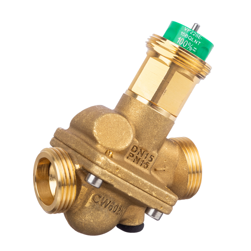 Vanne PIBCV DN15 Low flow sans plugs