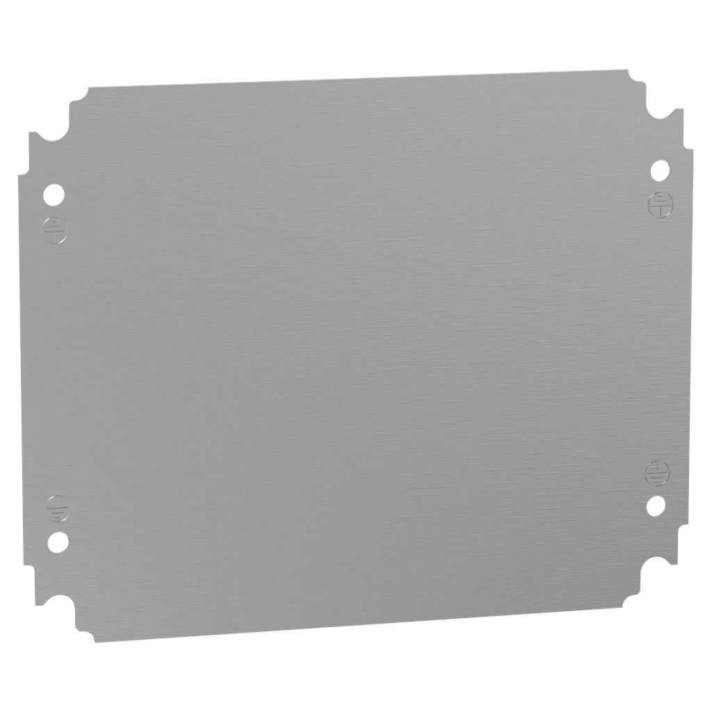 PanelSeT - châssis plein - acier galva. - pour coffret H=300xL=250mm