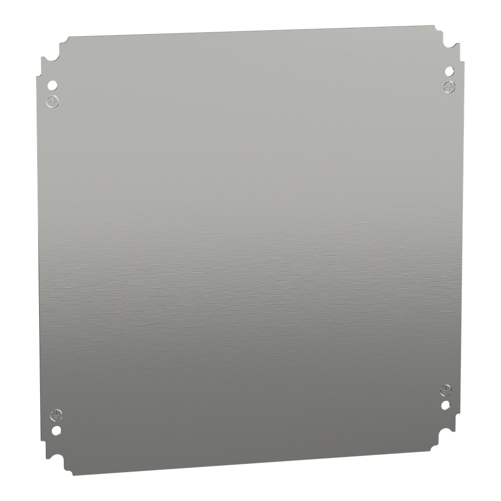PanelSeT - châssis plein - acier galva. - pour coffret H=400xL=400mm