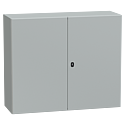 PanelSeT S3D - Enveloppe acier - H1000xL1200xP400 - 2 portes pleines