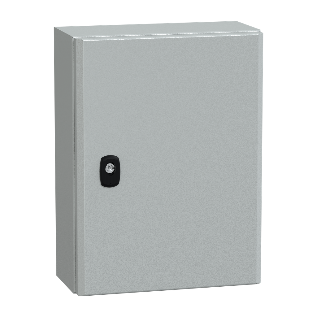 PanelSeT S3D - Enveloppe acier - H400xL300xP150 - porte pleine