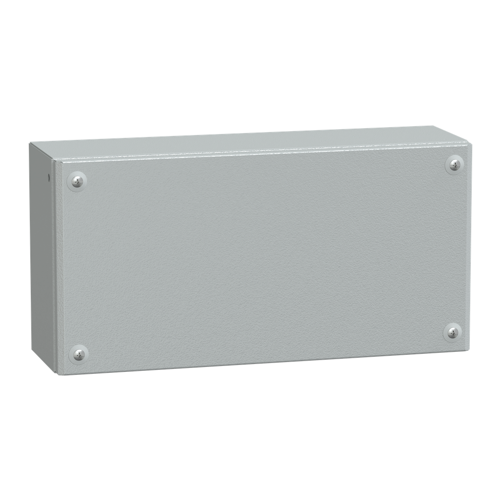 PanelSeT SBM - boite acier - 200x400x120mm - couvercle plein