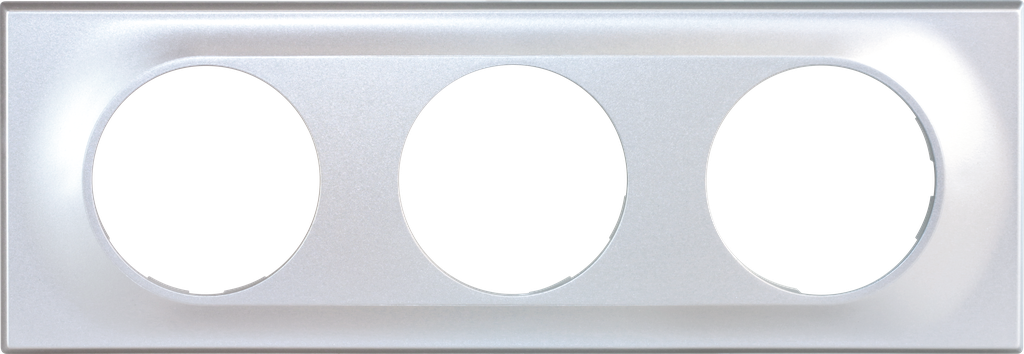 COMETE Plaque 3 positionstes SILVER