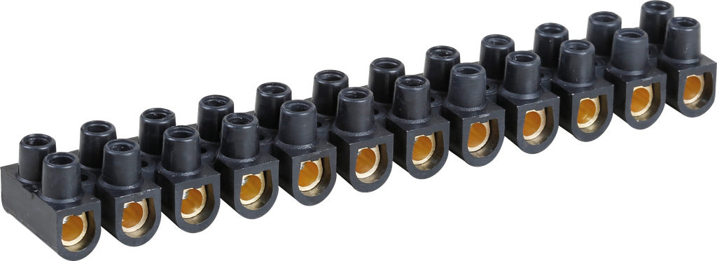 Barrette laiton noire10 mm²