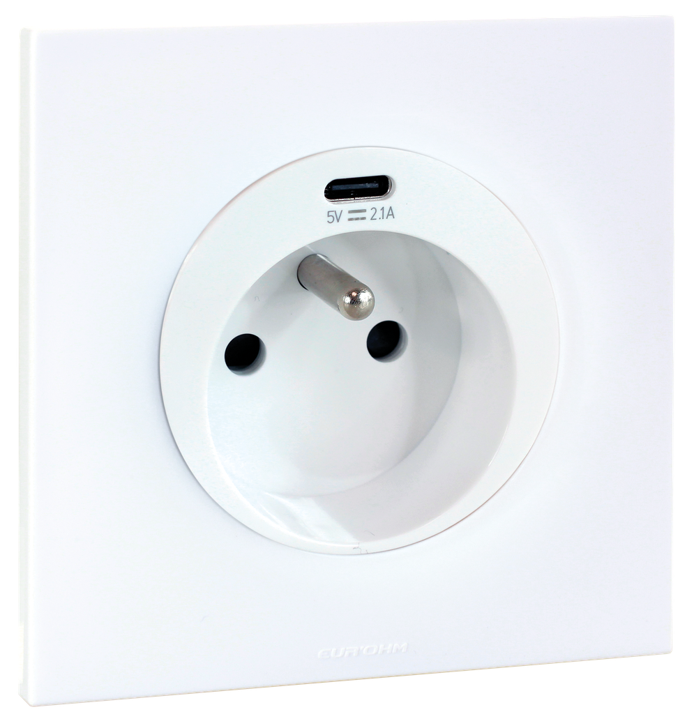 SQUARE PC 2P+T+USBC gr.cplet BLC