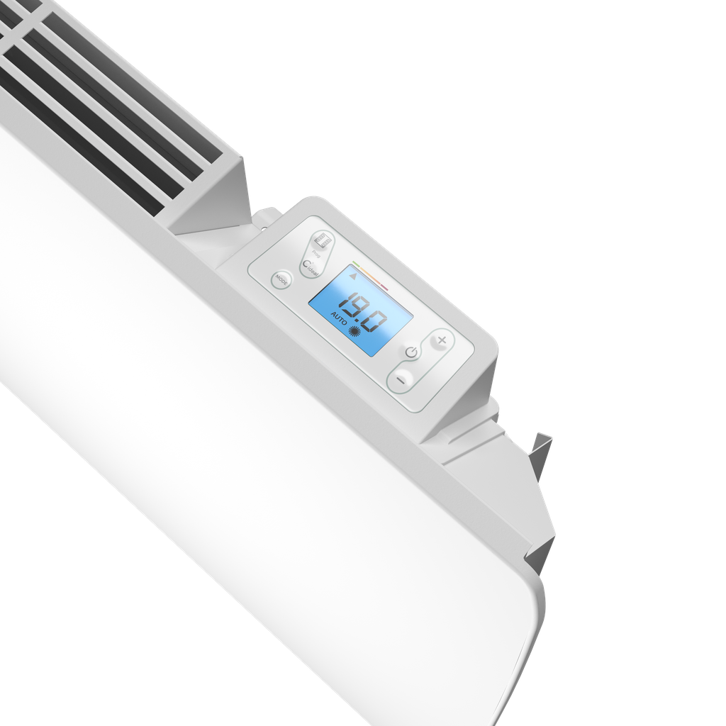 Radiateur Oslo 2 - horizontal - 750W - blanc satiné