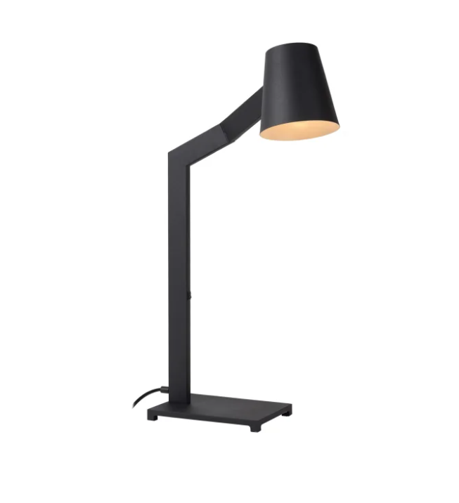 MIZUKO Lampe de bur.-Noir-1xE14-40W-Métal