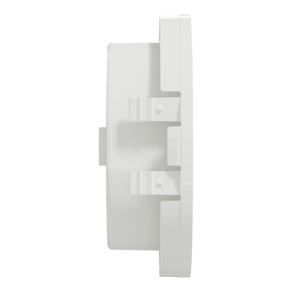 Odace 2011 - blanc - enjoliveur seul prise de courant 2P+T 16A