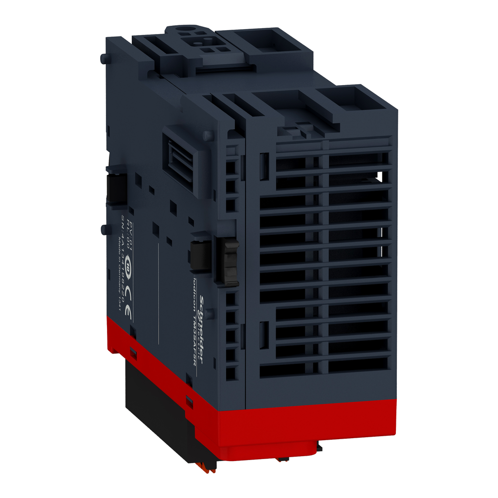 Modicon TM3 - module sécurité contrôle AU/inter - cat. 4 SIL3 - 24VCC - ressort