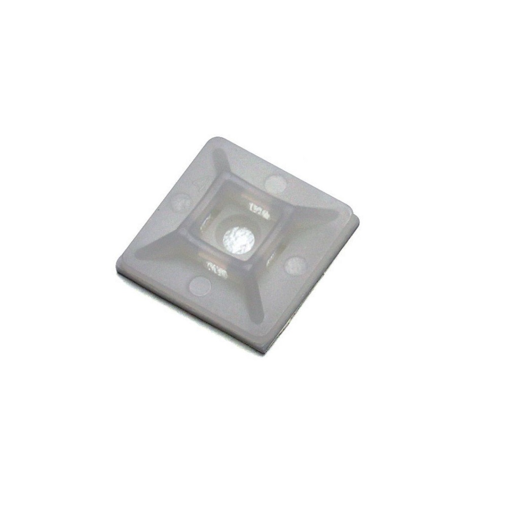 Embase adhésive 28 x 28 mm