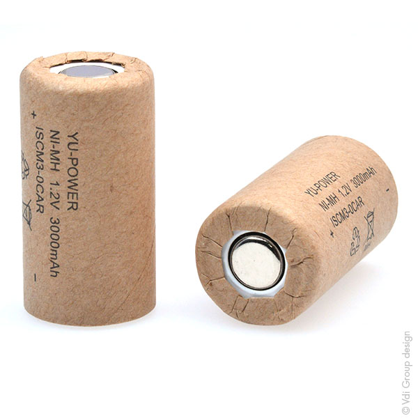 Accumulateur(s) Accus Nimh industriels SC 1SCM3-0 Cartonné 1.2V 3000mAh