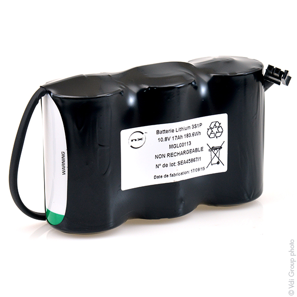 Batterie(s) Batterie lithium 3xD LS33600 3S1P ST1 10.8V 17Ah Molex