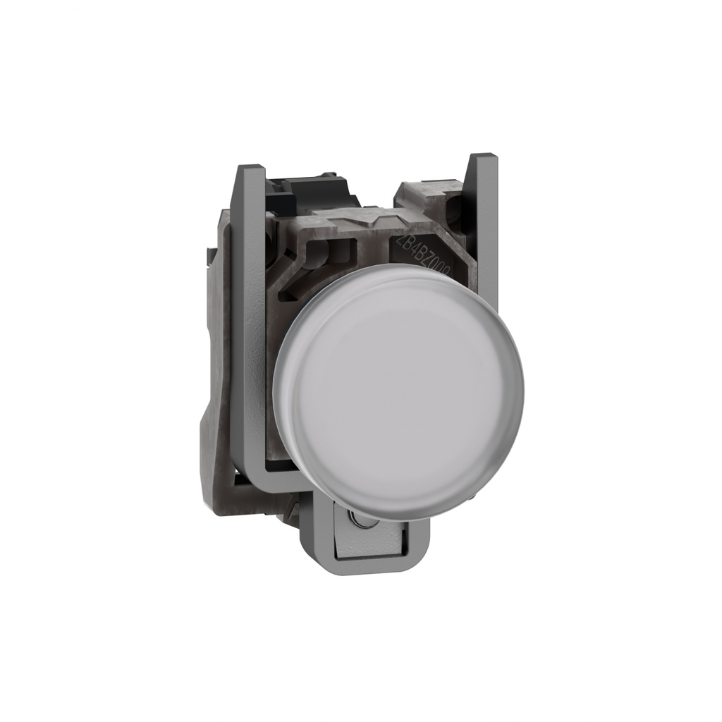 Harmony XB4 - voyant lumineux DEL - Ø22 - blanc - 120V - vis étrier