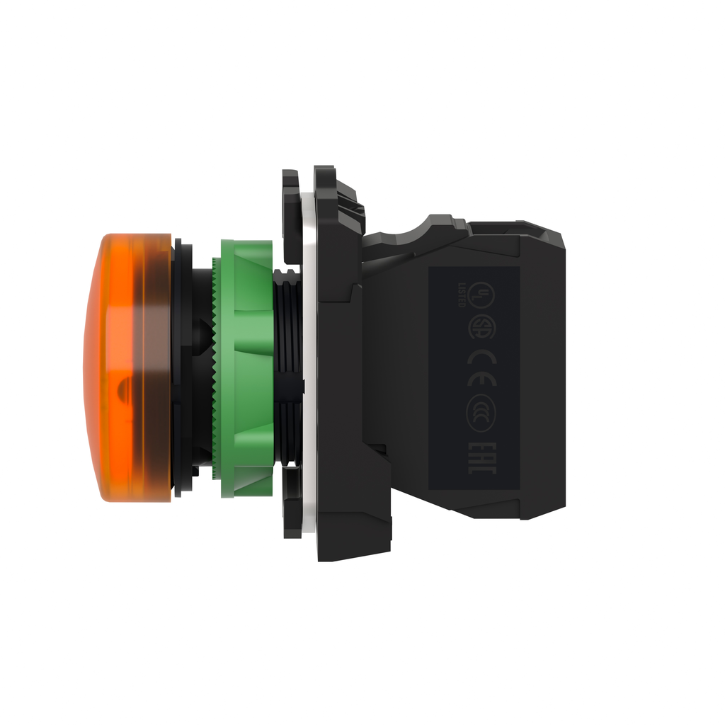 Harmony XB5 - voyant lumineux DEL - Ø22 - orange - 120V - vis étrier