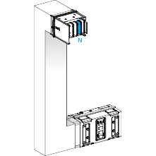 Canalis KSA - coude multiple 1000A - vers haut & gauche - A&C=300mm-B=300-800