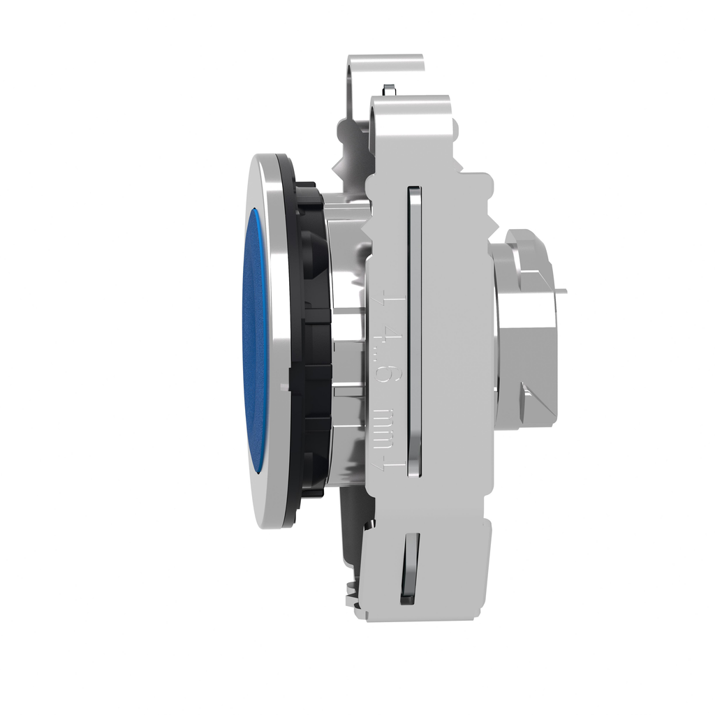Harmony XB4 - tête bouton pousser-pousser - flush - bleu