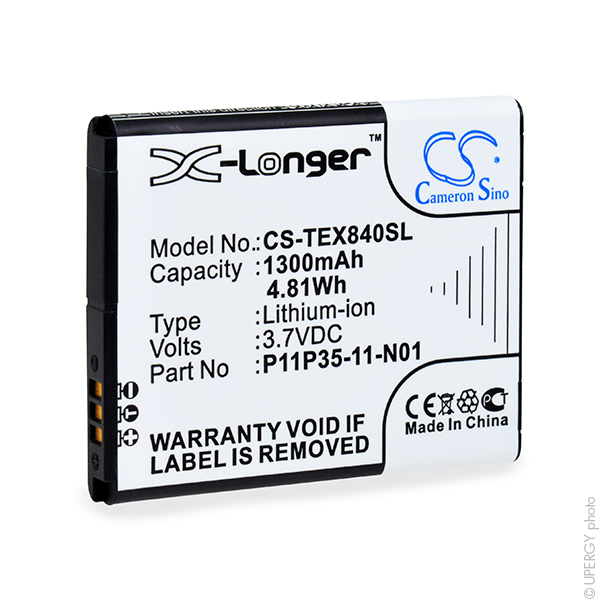 Batterie(s) Batterie appareil de mesure 3.7V 1300mAh