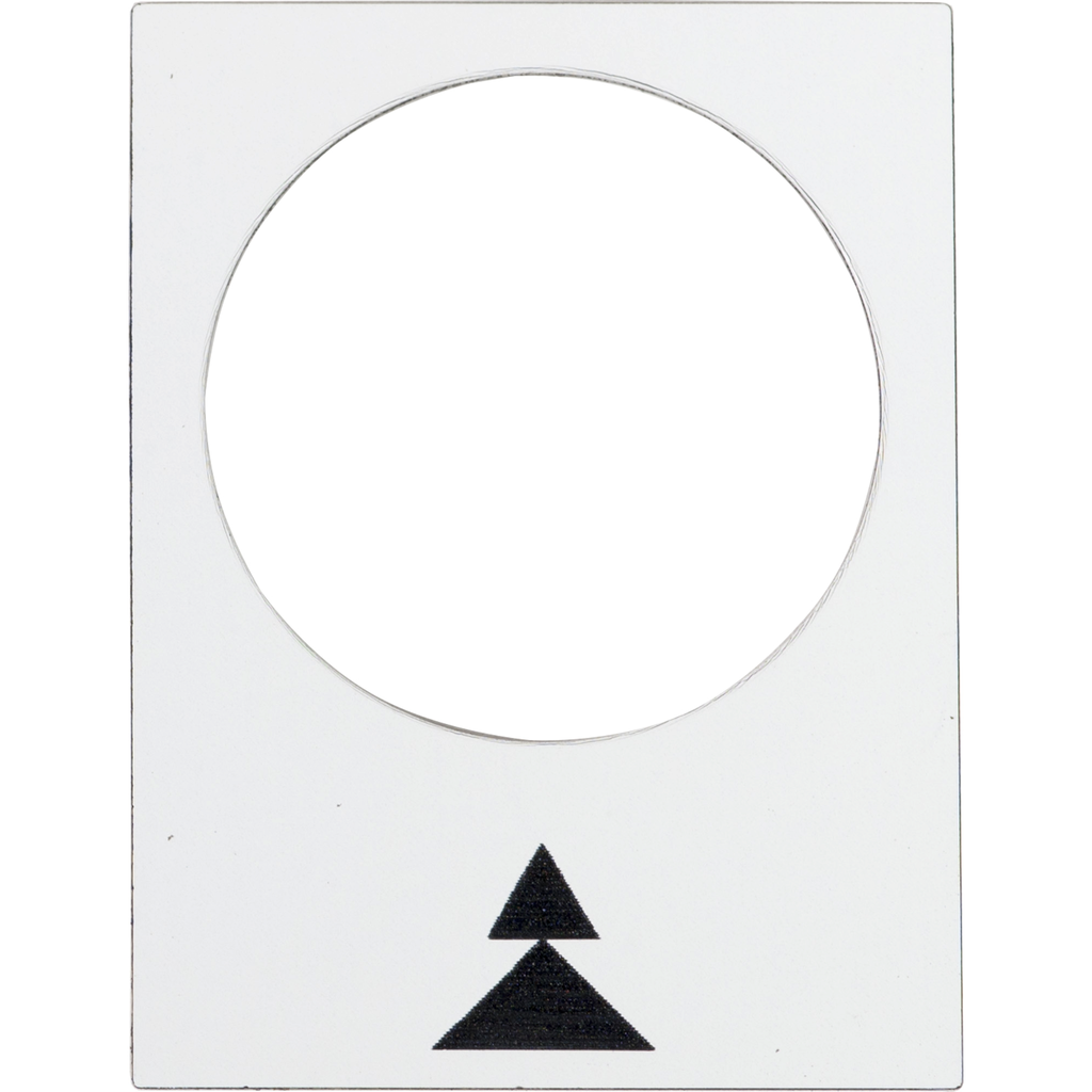 Harmony - étiquette - 30x40mm - blanc - droite PV-GV