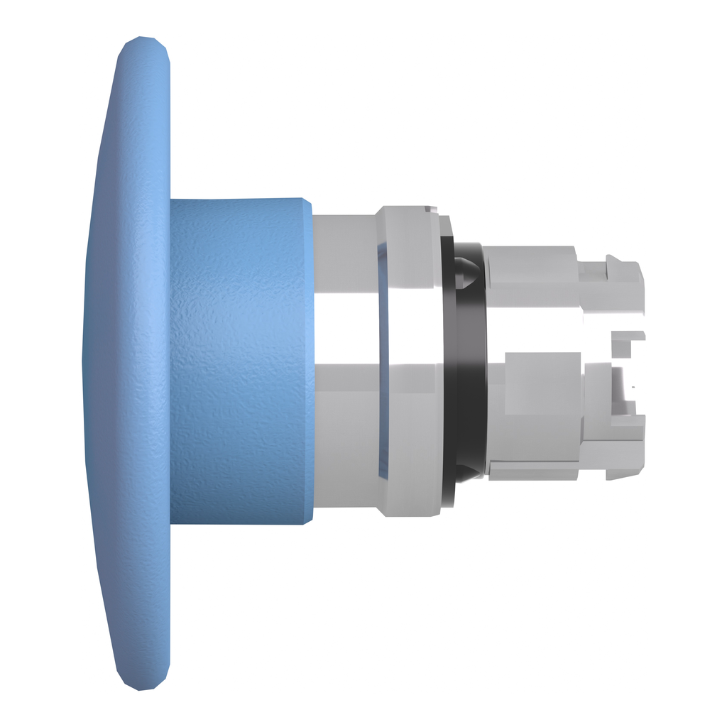 Harmony tête de bouton poussoir Ø 60 mm - Ø22 - bleu