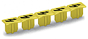 TOPJOB®S : Couverture protectrice de signalisation de danger / Jaune (5 par bande)