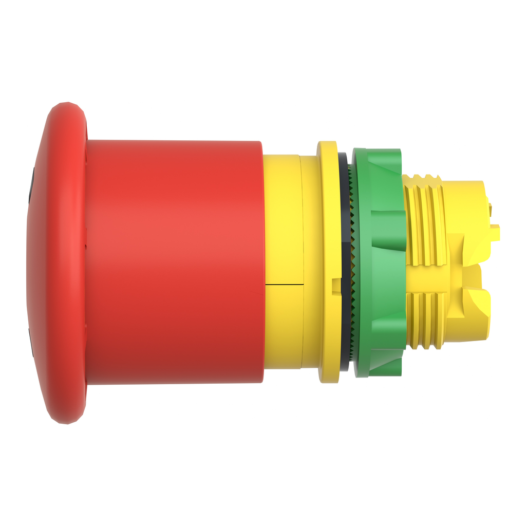 Harmony - tête de arrêt d'urgence lumineux Ø40mm - pousser tirer - Ø22 - rouge