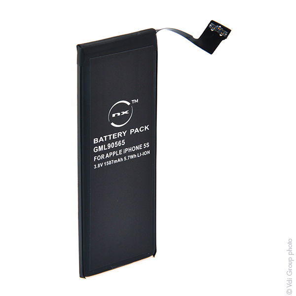 Unité(s) Batterie téléphone portable pour iPhone 5S 3.8V 1507mAh