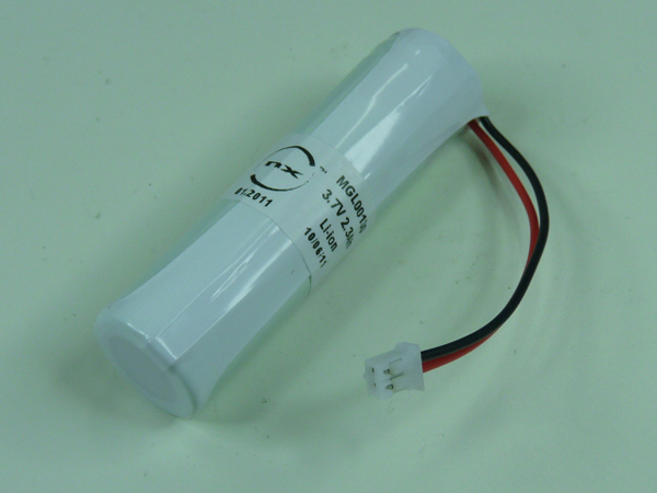 Pack(s) Batterie Li-Ion 1x 18650+PCM 3.6V 3.5Ah JST