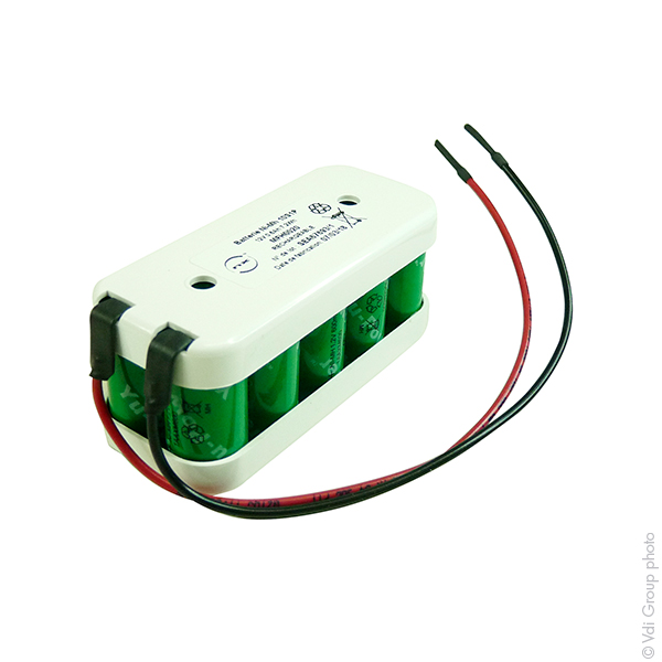 Batterie(s) Batterie Nimh 10x 2/3AA 10S1P ST2 12V 600mAh Fils