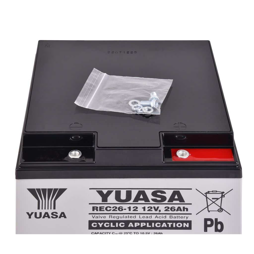 Batterie(s) Batterie plomb AGM YUASA REC26-12 12V 26Ah M5-F