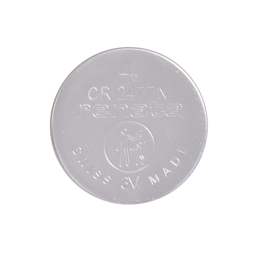 Blister(s) x 1 Pile bouton lithium blister CR2477N RENATA 3V 950mAh